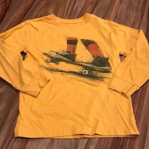 Wes & Willy Long Sleeve Skateboard Tee Size 5